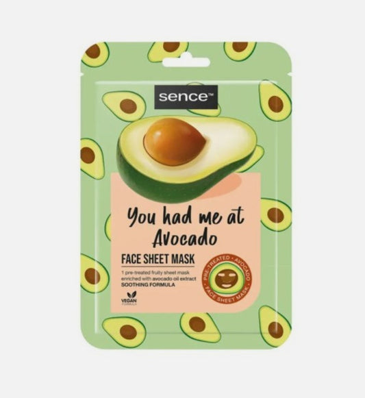 Mascarilla facial Aguacate